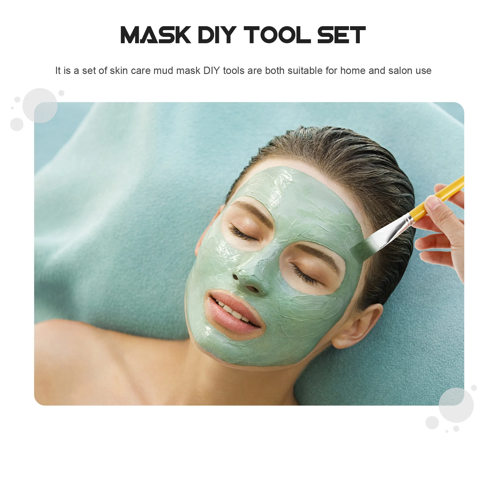 

1Set Mask Making DIY Bowl Tool Set Sturdy Trustworthy Multi Beauty Salon Use Face Mask Mixing Tool