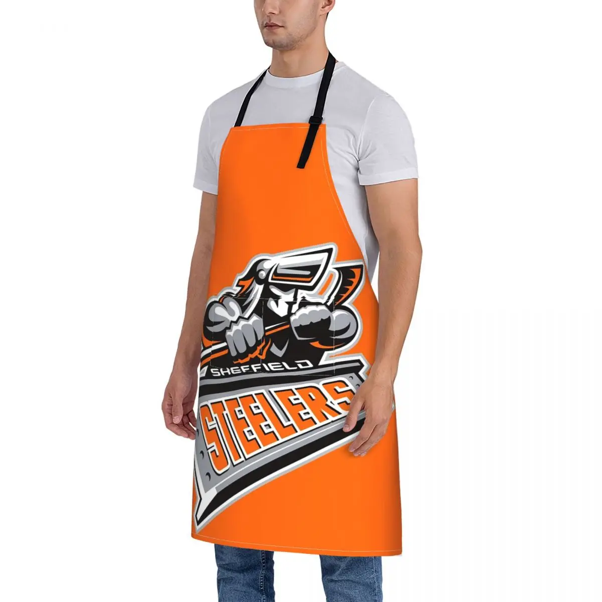 مآزر شيفيلد ستيلرز للطهاة والطبخ والخبز ومريلة مقاومة للماء لتنظيف المطبخ للنساء والرجال #2