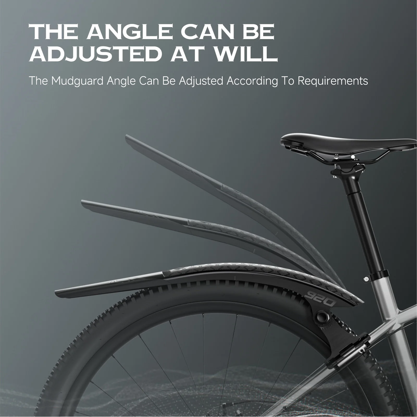 Mountain Bike Fenders for 26 27.5 29 Inch Tire Quick-release Adjustable Long-lasting Mudguards for Riding