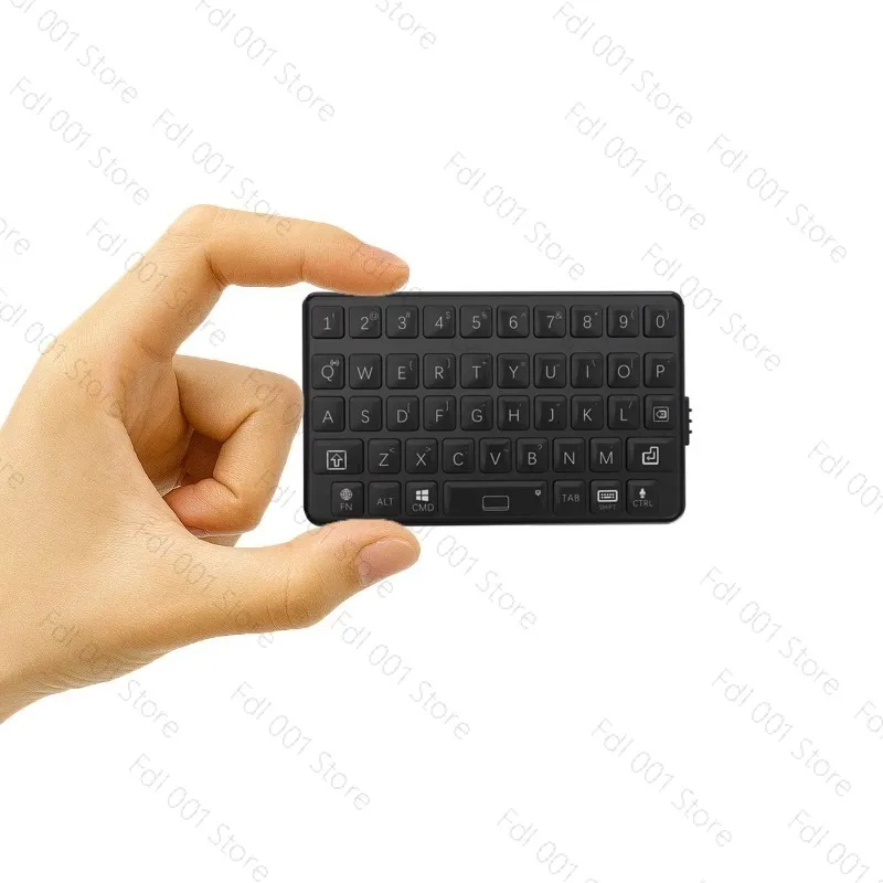 Retro Tactile Bluetooth Keypad Triple System Universal For Blackberry‑style Wireless Typing Keypad