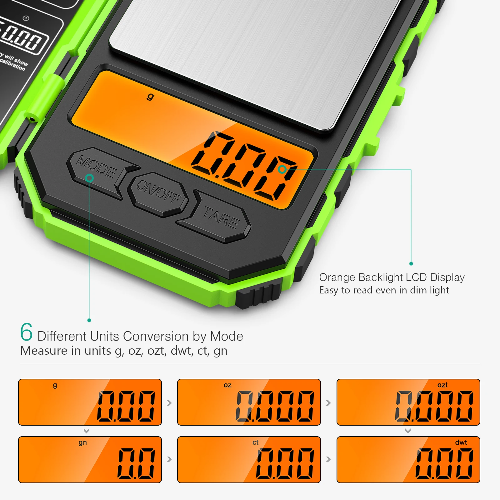 Digital Scale 200g/0.01g Portable Mini Electronic Scale Precision Professional Scales Pocket Scale With 50g Calibration Weights