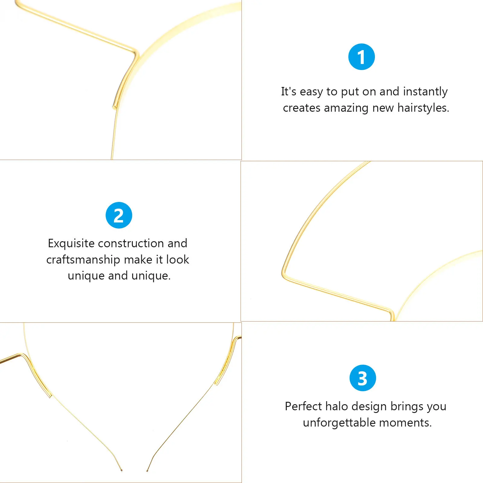 

Female Headdress Exquisite Hair Hoops for Girls Wedding Party Headband Chic Women Hair Accessory Cosplay Decoration