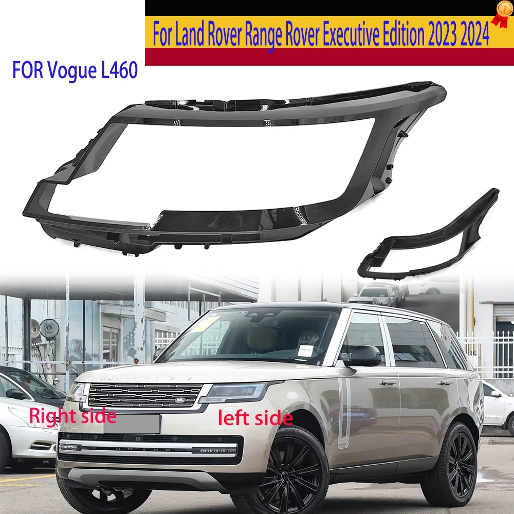 

For Land Rover Range Rover Executive Edition Vogue L460 2023 2024 Car Headlight Lens Cover Transparent Lampshade Headlamp Shell