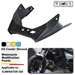 Motorcycle Accessories Engine Chassis Shroud Fairing Exhaust Shield Guard Protection Cover Fit For Kawasaki Eliminator 500 2023+