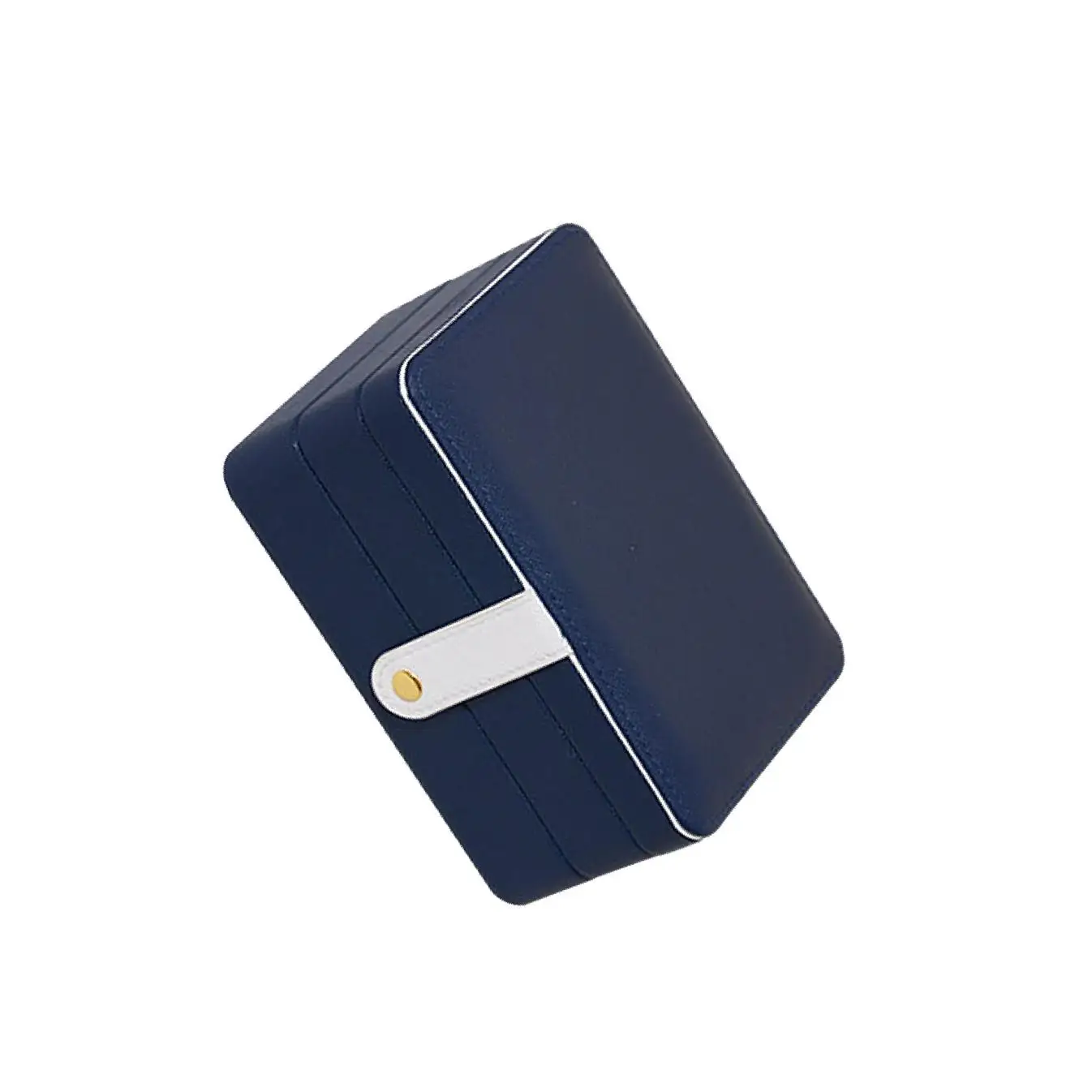 

Travel Jewelry Organizer Display Storage Box Compact for Necklace Ear Studs Pink