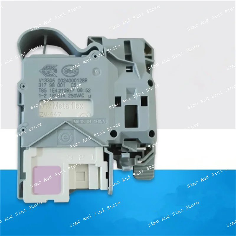 Электромагнитный замок двери стиральной машины Haier, микропереключатель с задержкой 0024000128R