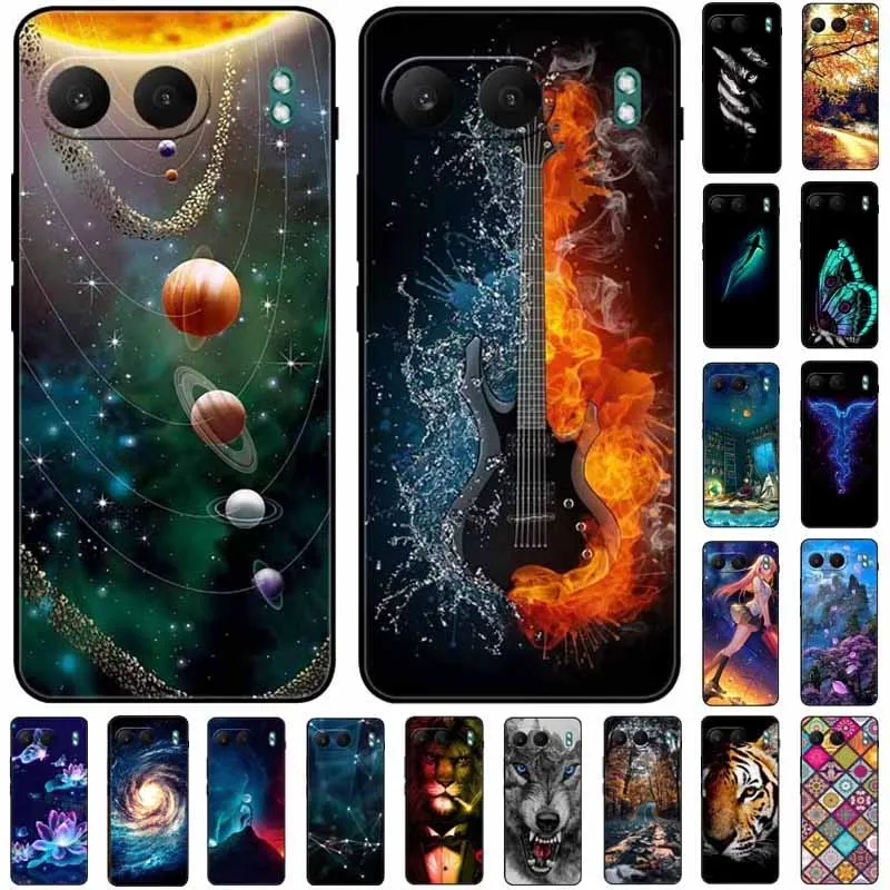 Funda de silicona TPU para Oneplus Nord 2, carcasa suave de lobo espacial para Nord 2, Nord 3, Nord 4, protección de moda