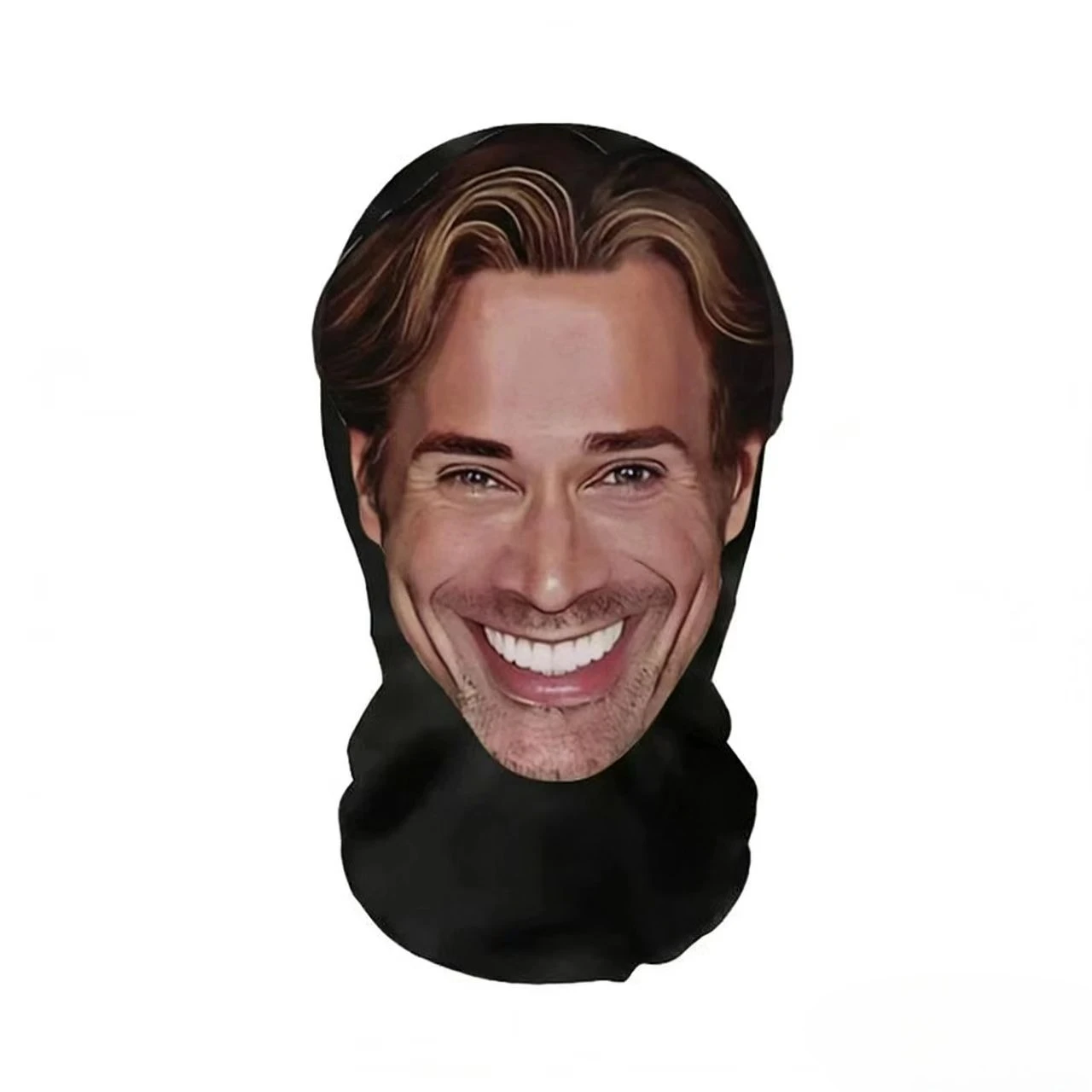 Dali Wang Fitness Cosplay Funny Face Breathable Headgear Live Streaming Props Funny Cycling Equipment for Going Out
