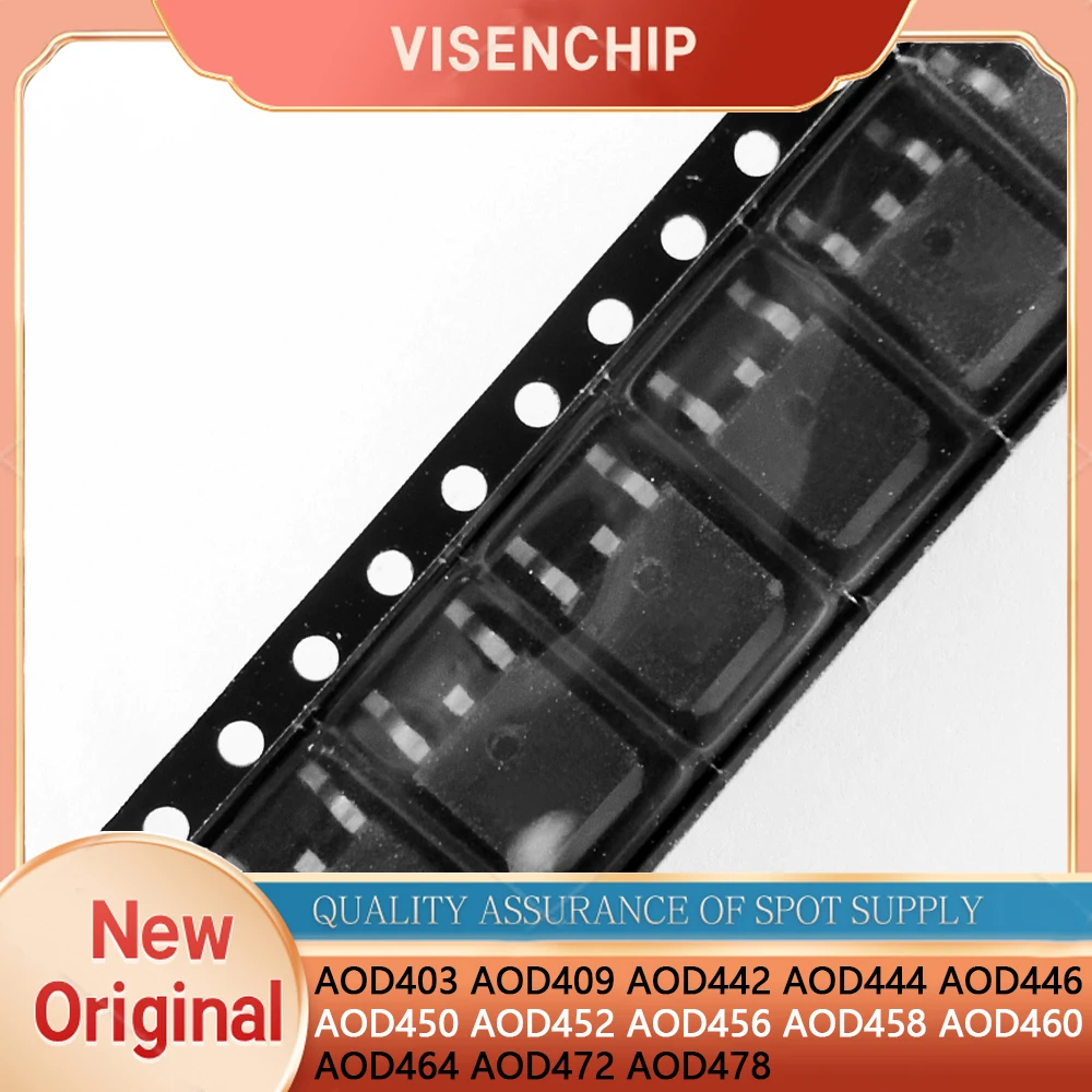 10pieces New Original AOD403 AOD409 AOD442 AOD444 AOD446 AOD450 AOD452 AOD456 AOD458 AOD460 AOD464 AOD472 AOD478 TO-252