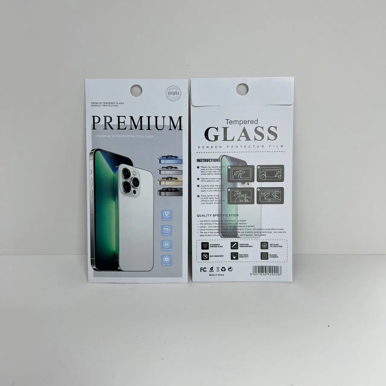 10pcs/lot Tempered Glass For iPhone 13 pro max 7 8 plus XS XR 11 12 MINI Screen Protector Film Full Cover 10d Retail package