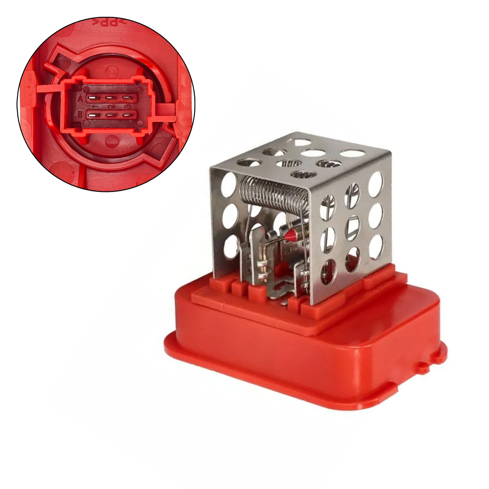 

Blower Fan Resistor Car Heater Motor Metal Resistor Control Module For Vauxhall For Zafira B 2005-13 39090003 13200646