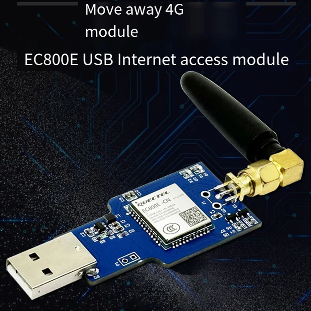 وحدة Netcom كاملة فعالة EC800E 4G USB للوصول إلى الإنترنت وحدة مريحة