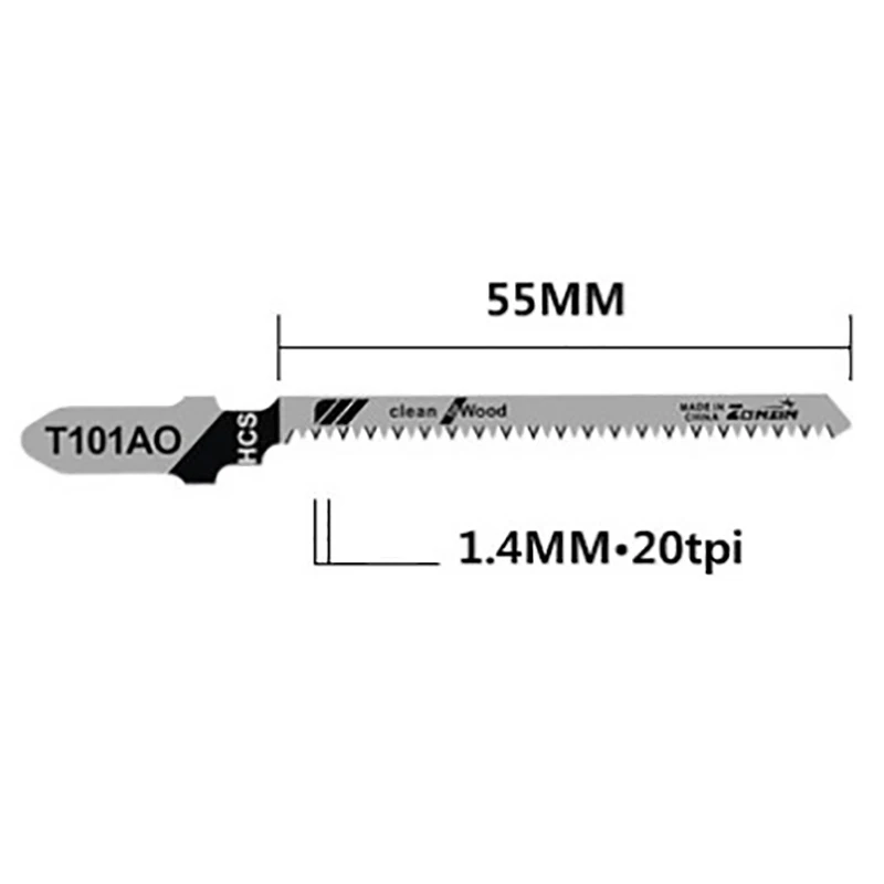 5 szt. T101AO HCS T-Shank wyrzynarka krzywa narzędzie do cięcia drewna z tworzywa sztucznego