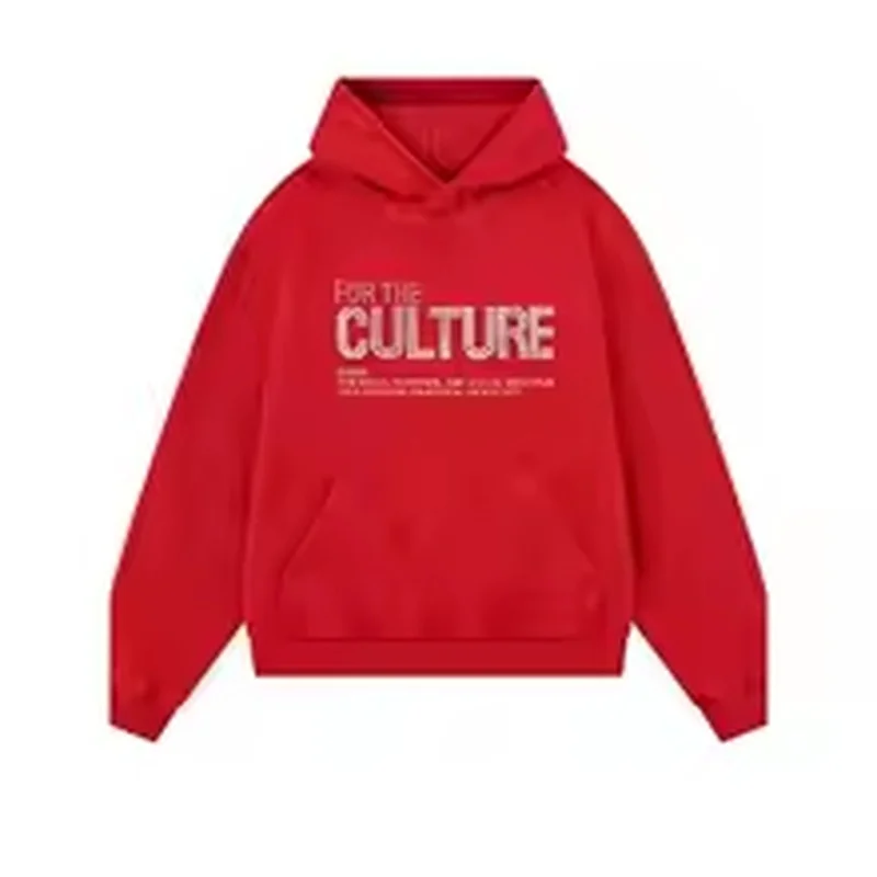 Y2K Retro Brick Letter Print Hooded Sweatshirt American Street Style Personality Spring and Autumn Men's Retro Hoodie