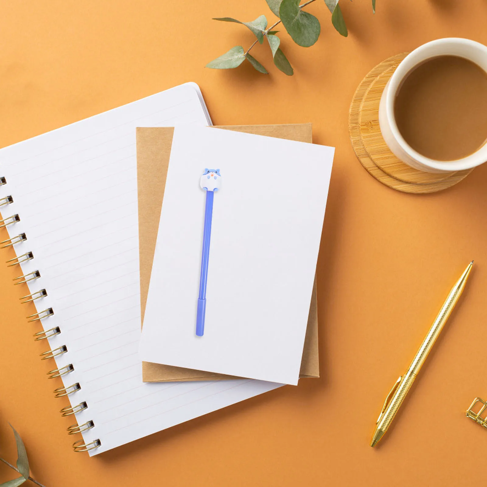 12 Stück kreative neutrale Stifte, Hamster-Stift-Abdeckungs-Design, glatte Gelstifte, komfortables Schreiben für Studenten, Büro, Schreibwaren, Geschenke