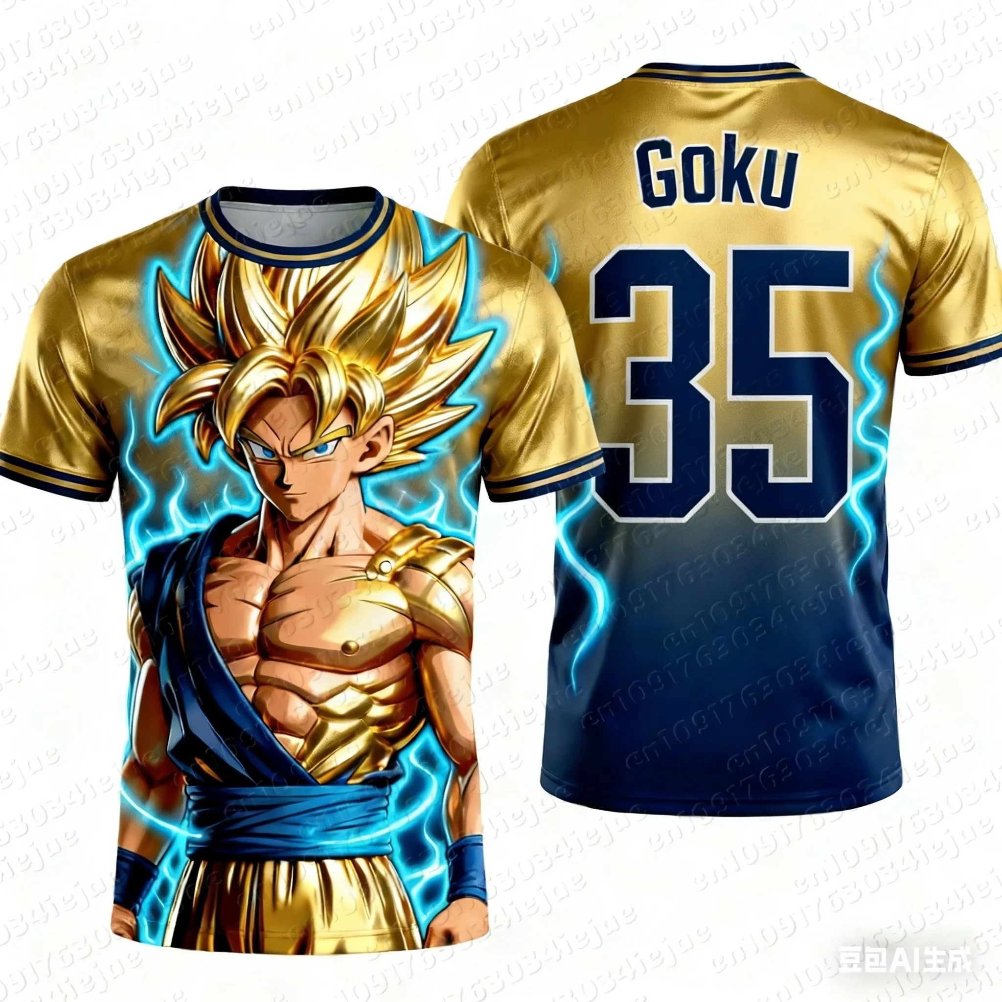 

Новая футбольная футболка унисекс 2026 года с 3D-принтом Dragon Ball Goku для взрослых мужчин и детей, аниме-футболка, специальная футбольная форма №35