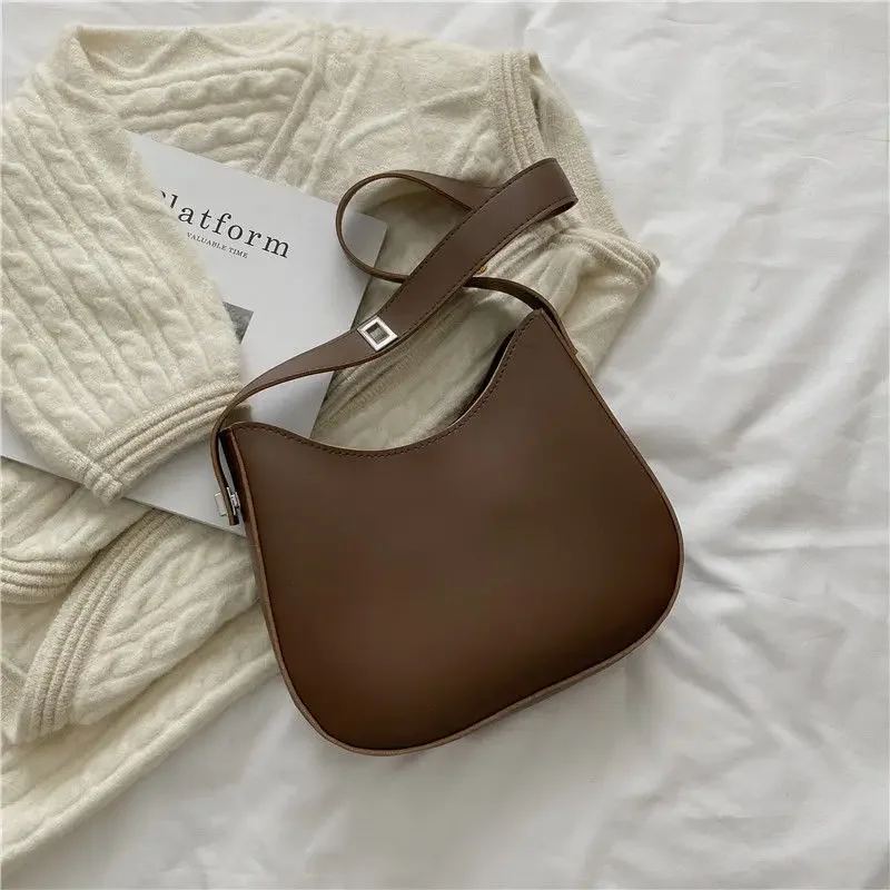 New Fashion Design Crossbody Bags for Women Summer Travel Shoulder Bags Large Capacity Handbags and Purse Armpit Hobo Bag