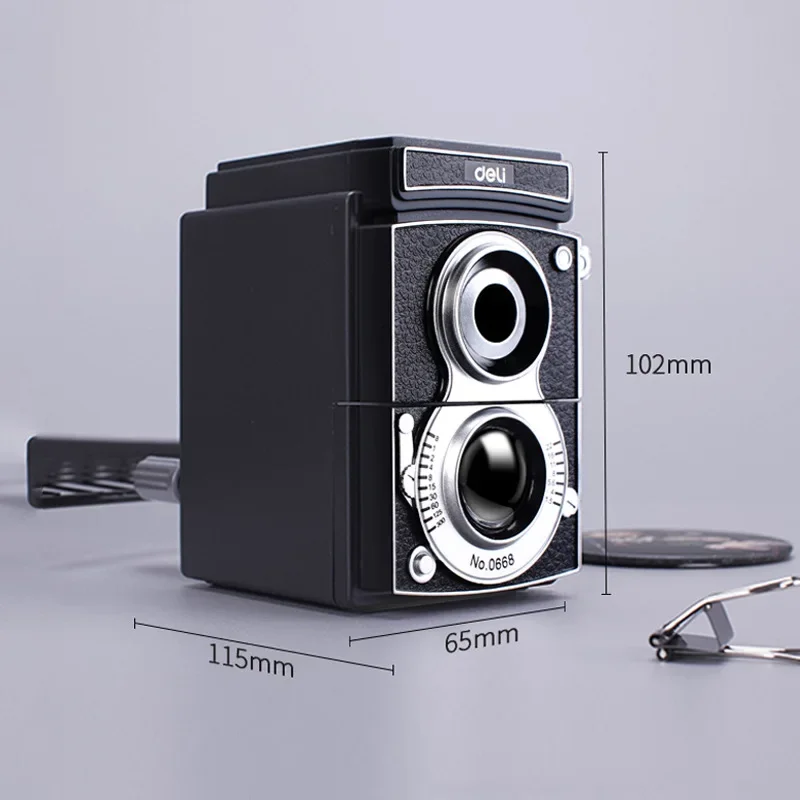 

Camera Style Large Caliber Pencil Sharpener with Adjustable Thickness for Elementary School Students' Thick Pencil Sharpener