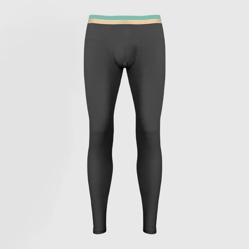 Men's Autumn Trousers Single Piece Thin Autumn and Winter Leggings Warm Trousers Men's Line Trousers Trbottomyy Underpants Baby