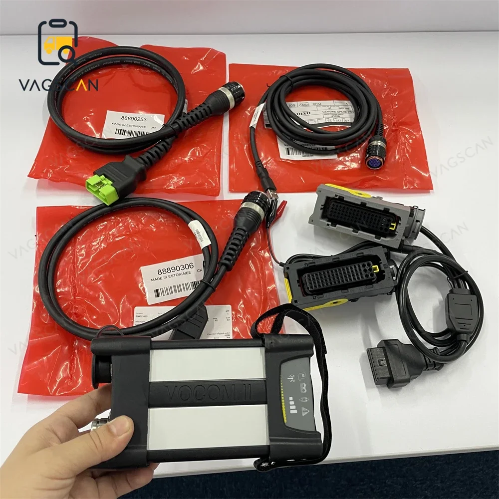 88894000 VOCOM II Heavy Duty Truck Diagnostic Tool for Vocom2 VOCOM 2 ECU Programming cable