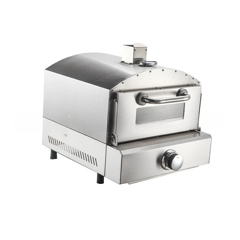 Stainless Steel Portable Desktop Household Gas Toaster PIZZA Cross-border modern Kitchen Gas Pizza Oven Commercial Pizza Machine
