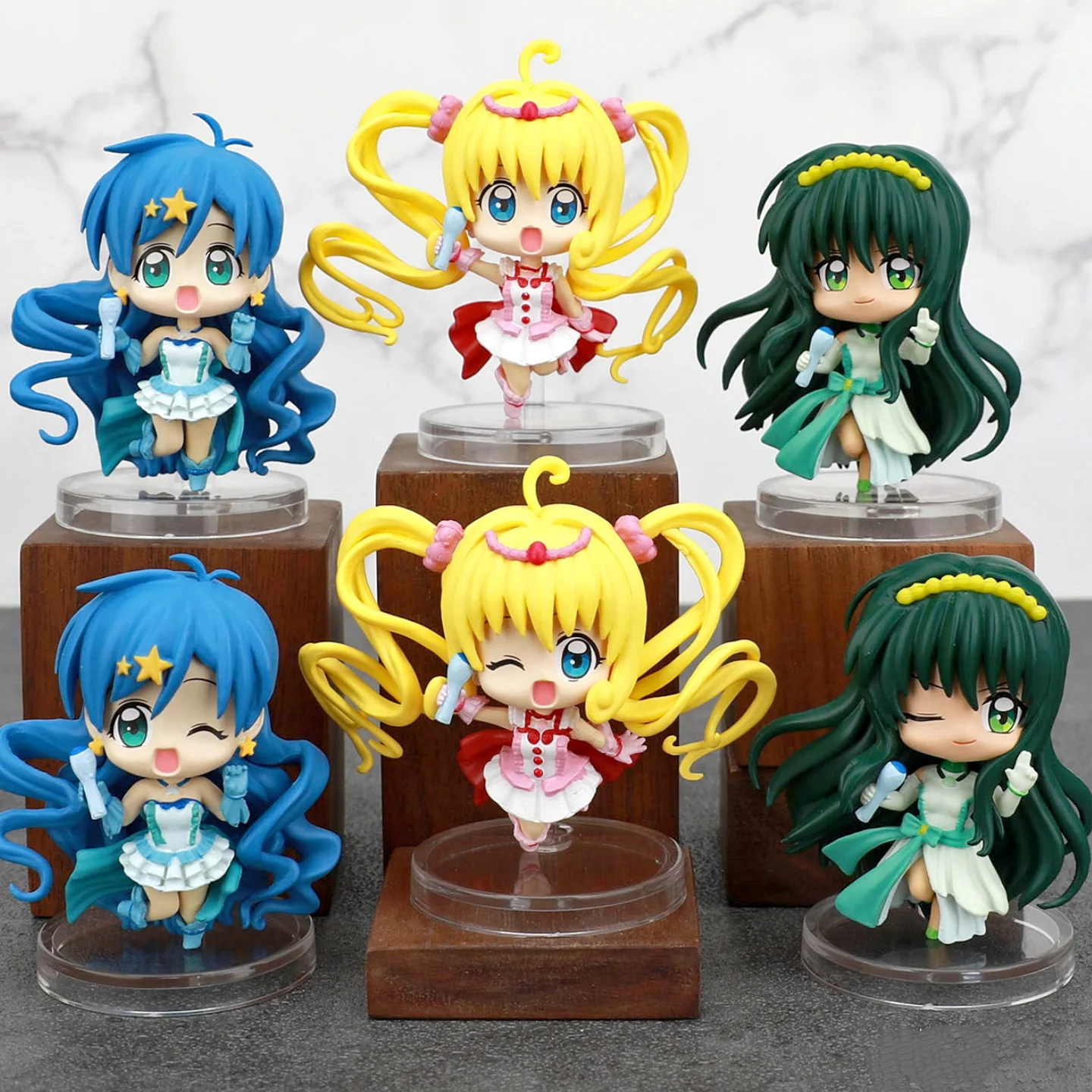 

Оригинальная фигурка Bushiroad Boeing Lucia The Melody Of Mermaids Singing K Little Fish Fairy Q Version, модель игрушки, украшения, подарки