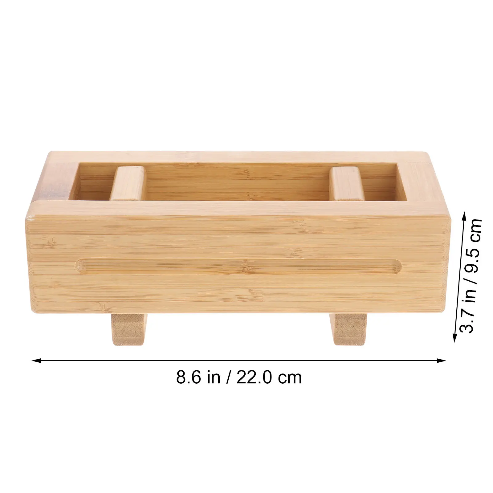 Eco Friendly Bamboo Sushi Mold Set Rectangular Press Design Sushi Making Tool for Beginners Household and Professional Use
