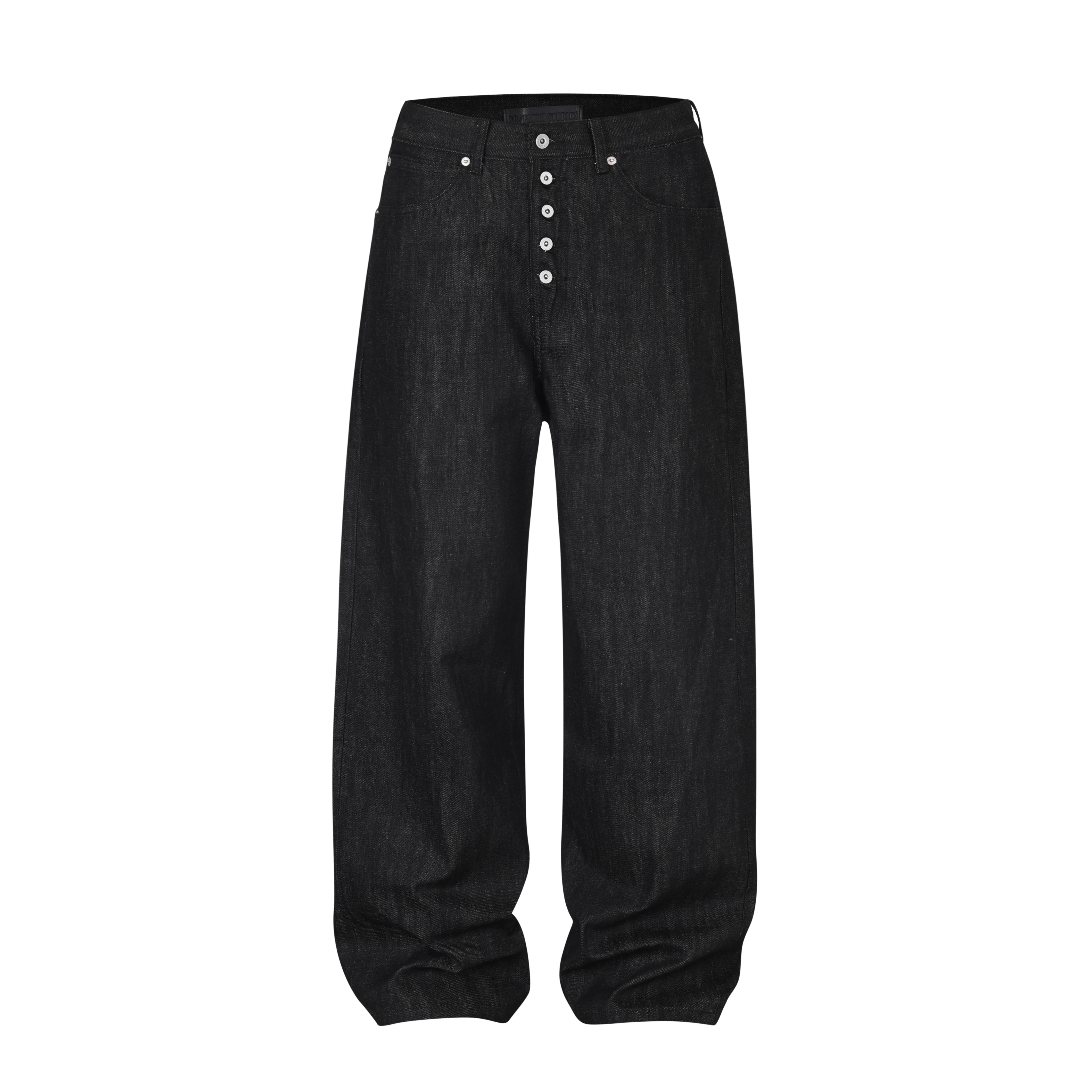 No Faith Studios Wide Leg Original Denim Jeans Playboicarti 3D