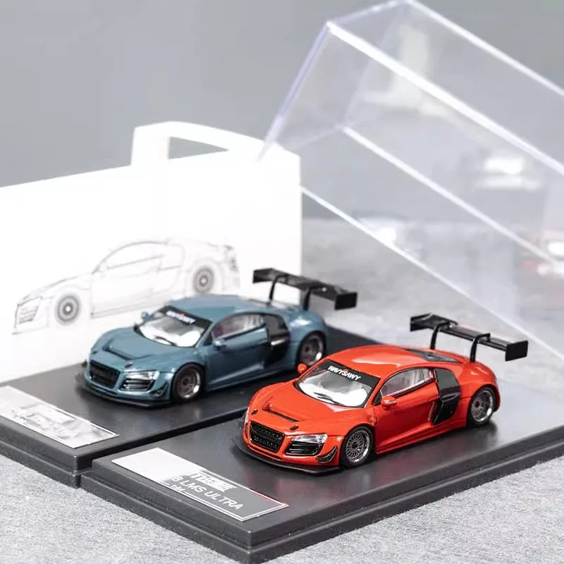 

Le Man Fang 1:64 R8 LMS ультра литая под давлением модель автомобиля