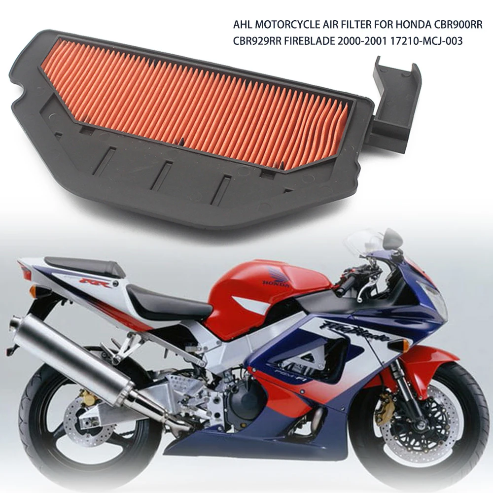 Motorcycle Air Filter Element for Honda CBR929RR 929 CBR900RR CBR 900RR Fireblade 900  2000 2001