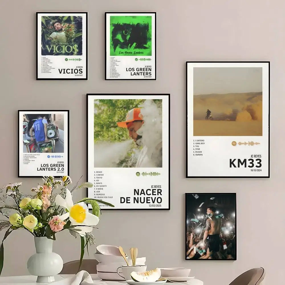 شعبية الموسيقى مغني الراب J-jc Reyes المشارك عالية الجودة النوم غرفة المعيشة الجمالية الجدار الديكور اللوحة ملصقات هدية #4