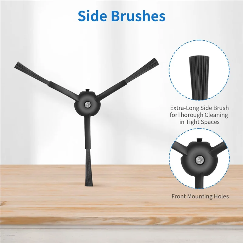 

【Срочная распродажа】аксессуары для сменного комплекта роботов-пылесосов Eufy X8 Pro, роликовая щетка, фильтры, подушечки для швабры, боковые щетки, вакуумные мешки