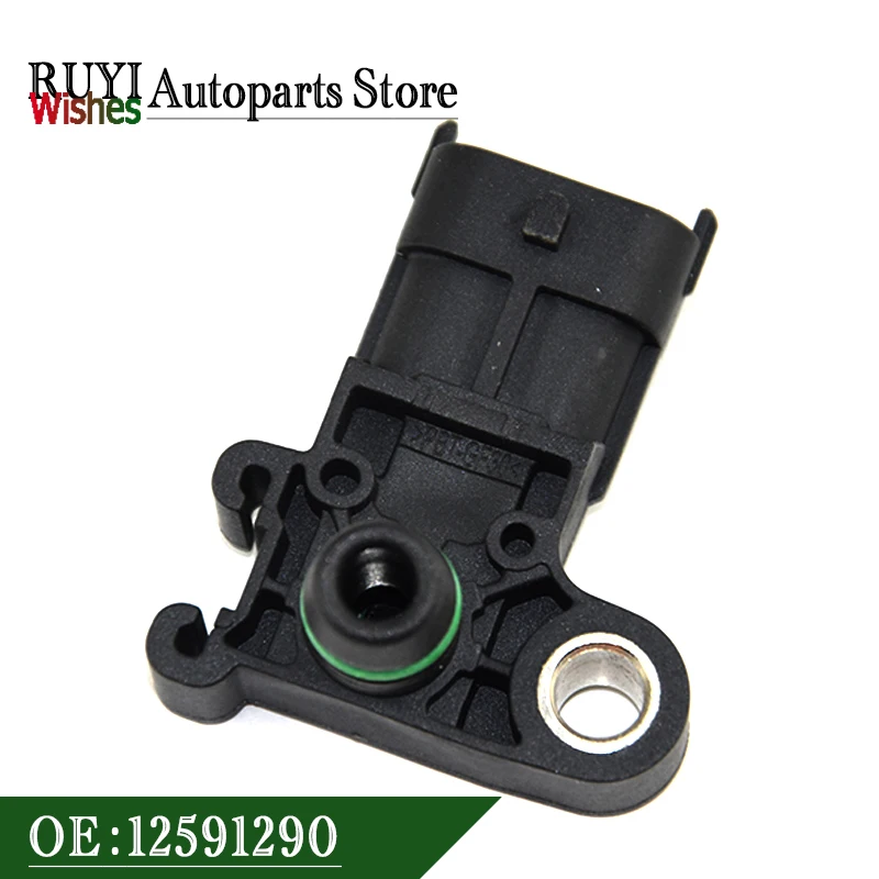 New 12591290 Manifold Absolute Pressure Sensor For Buick Cadilllac Opel Adam 55573248 93192107 1235060 1238894