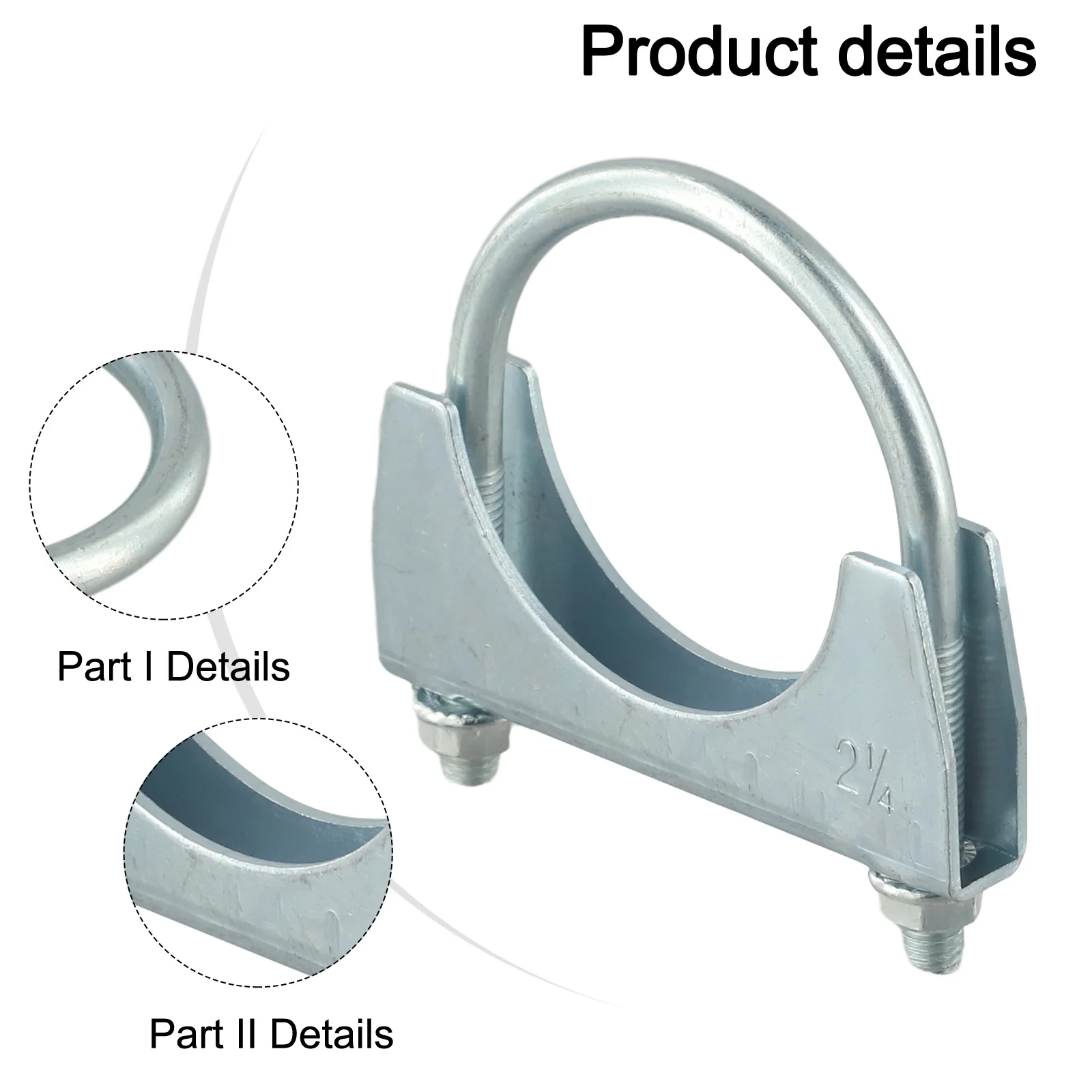 

Оцинкованный автомобильный зажим M8, высококачественный, кованый, с резьбой, легко устанавливается, для авторемонта
