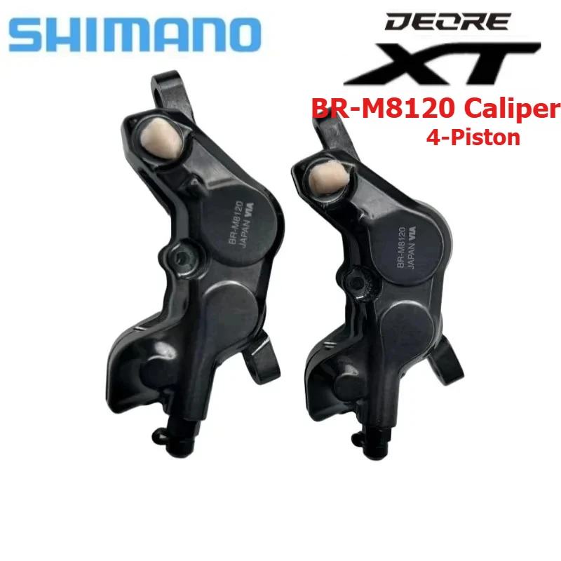 

SHIMANO BR-M8120 Caliper Hydraulic Disc Brake 4 Pistons Suitable for Original SHIMANO MTB
