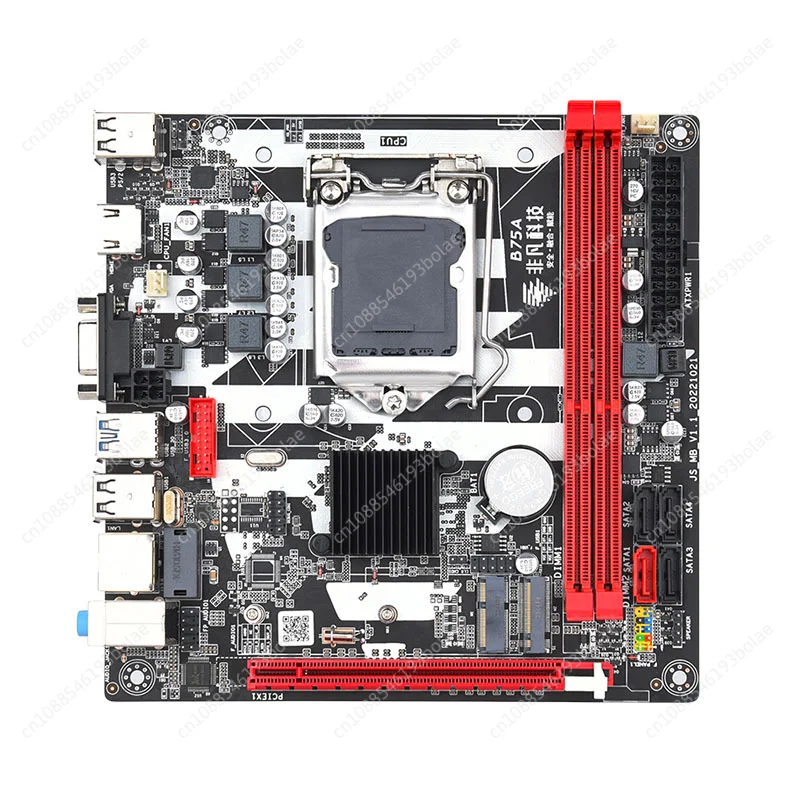 new HDMI-compatible/VGA/NVME M.2 LGA 1155 Motherboard WIFI Support 24Pin Desktop Computer Mainboard Max Capacity 16GB