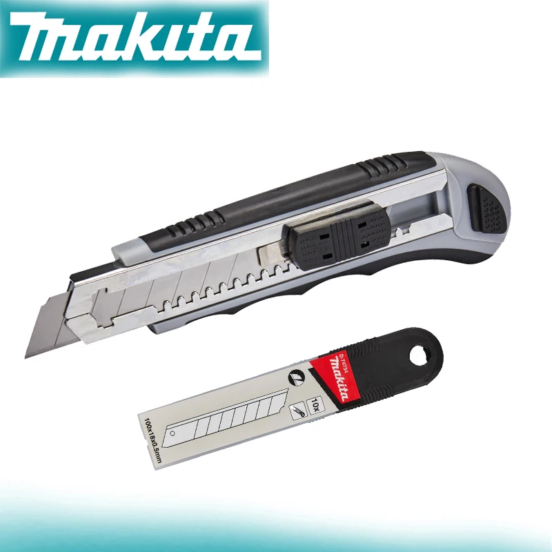 

Makita D-58855 D-74734 Snap-Off Knife Demolition Multifunctional Convenient Cutting DIY User Interior Decoration Hand Tools