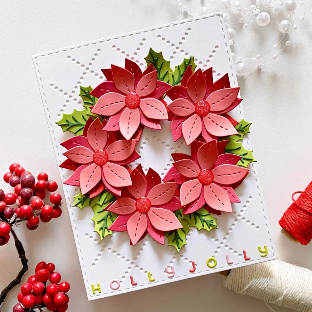 Flower & Feather 2026 Metal cutting data slimline essentials scrapbooking card stencil cut die for DIY handmade card crafts - view 4