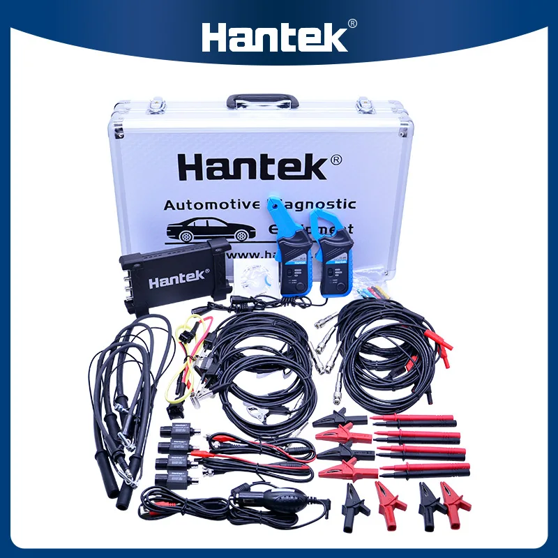 Hantek 6074BE 70MHz 4CH Auto Digital Oscilloscope Set Diagnostic Tool 1GSa/s  USB Virtual Oscilloscope Car Diagnostic Instrument