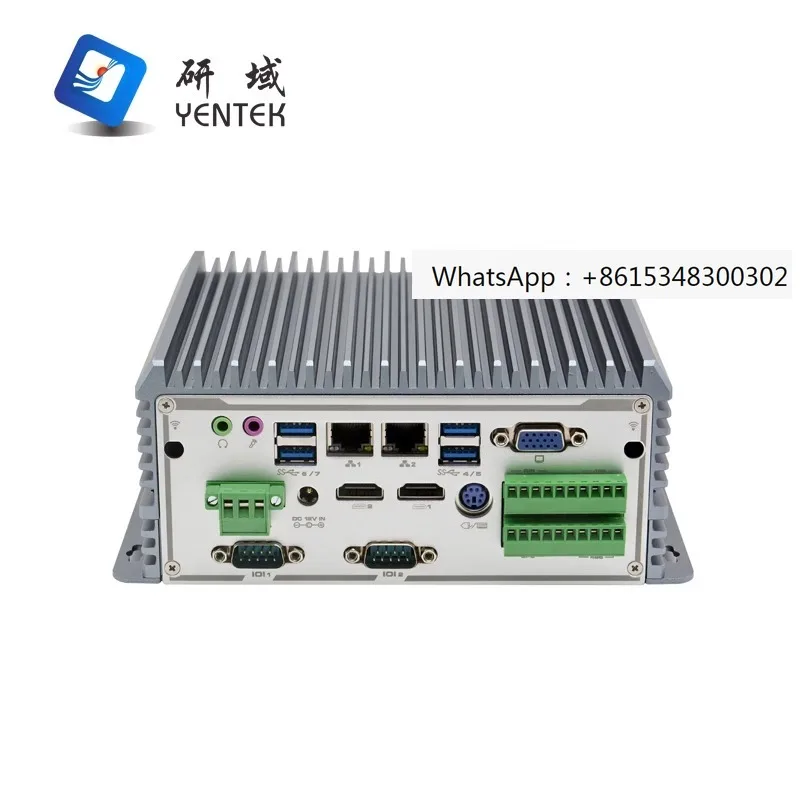 C5760S-H2triple display dual  industrial computer i5i7-7500U industrial computer 4in4out GPIO dual network 6 serial port CAN