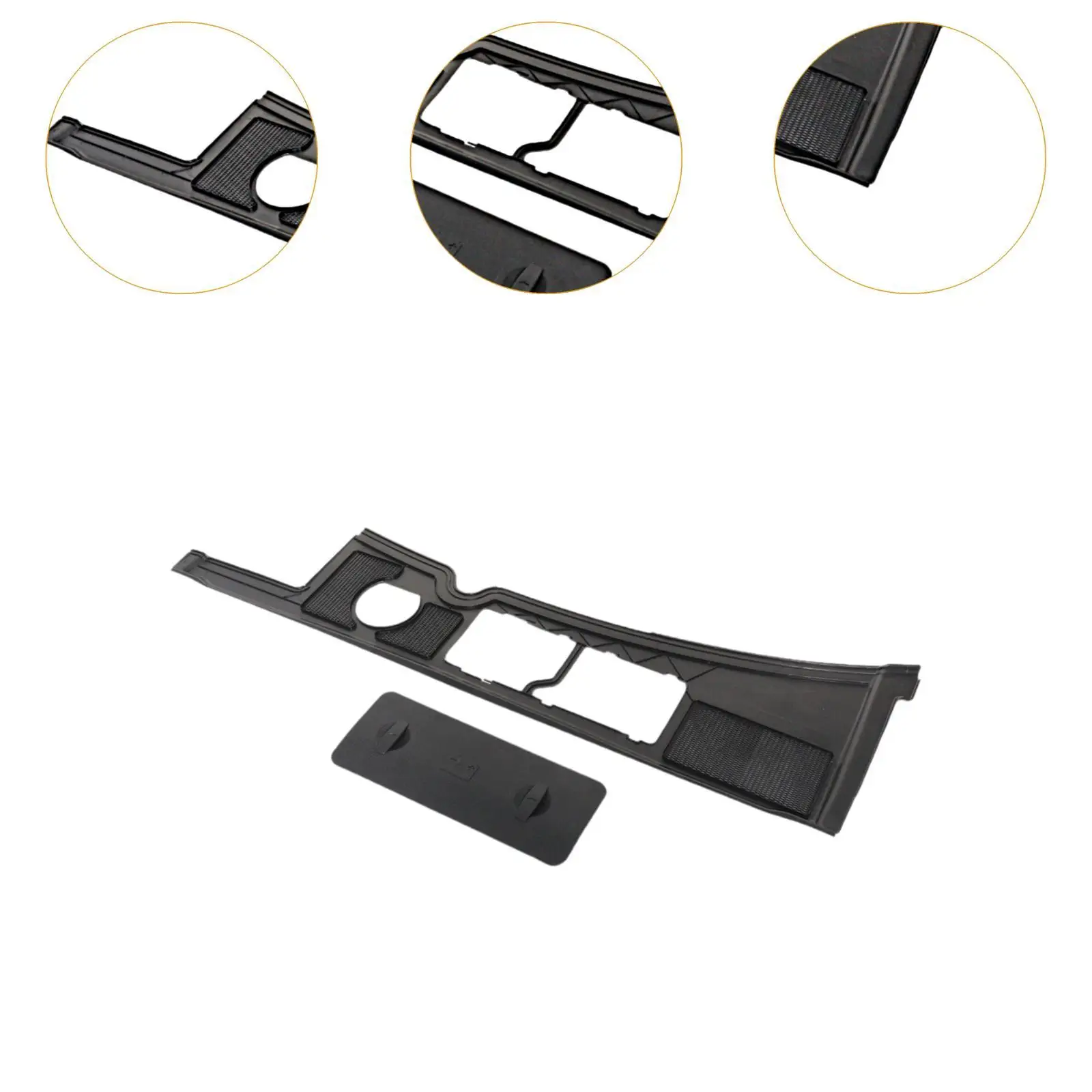 Water Deflector Tray Battery Cover Vehicles Trucks Repair Easy to Install Replaces 8E1819422A for Audi B6 A4 Quattro V6 30V