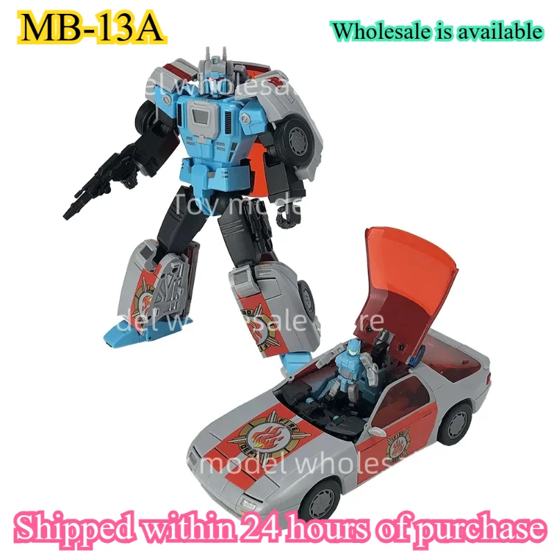 In Voorraad Transformatie Fans Hobby FH MB-13A MB13A Rood Alarm Ace Goshooter Sirene Animatie Versie 3rd Party Headmaster Figuur