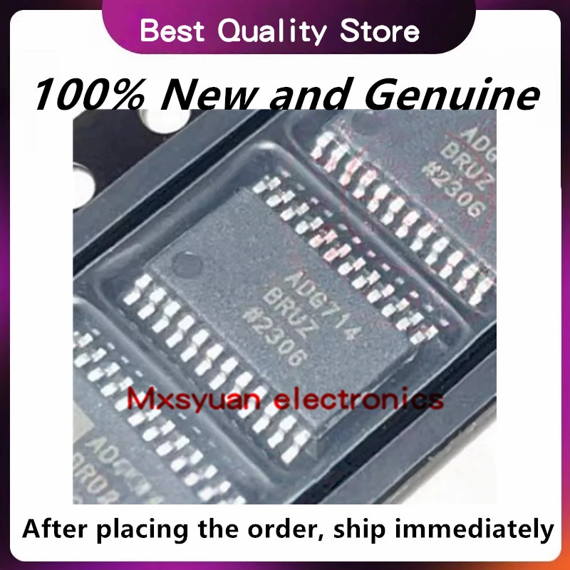 

10piece ADG714BRUZ ADG714 BRUZ ADG714BRUZ-REEL7 ADG714BRU TSSOP-24 100% New original in stock