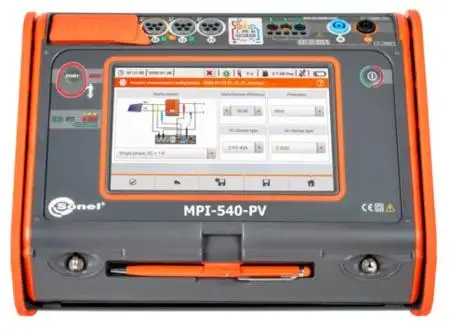 Sonel MPI-540-PV Multifunktionsmessgerät für elektrische Systemparameter