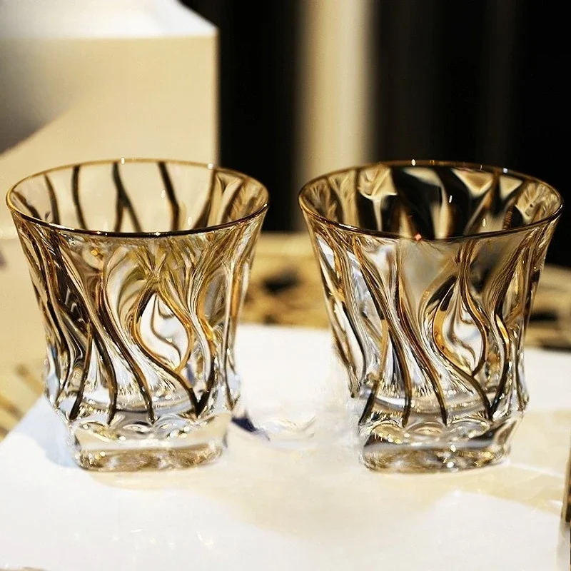 Crystal glass handmade, foreign wine glasses, wine set