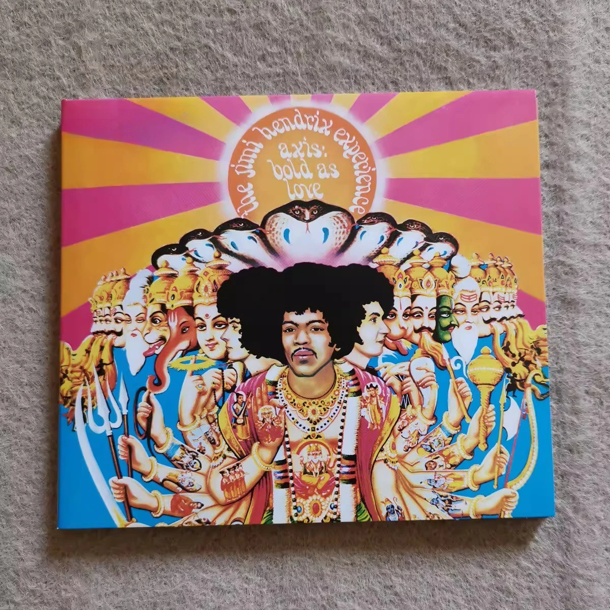 

The Jimi Hendrix Experience Axis: Bold As Love – Psychedelic Rock Blues Guitar Virtuoso 60s Rock Guitar Solos Music Collectible