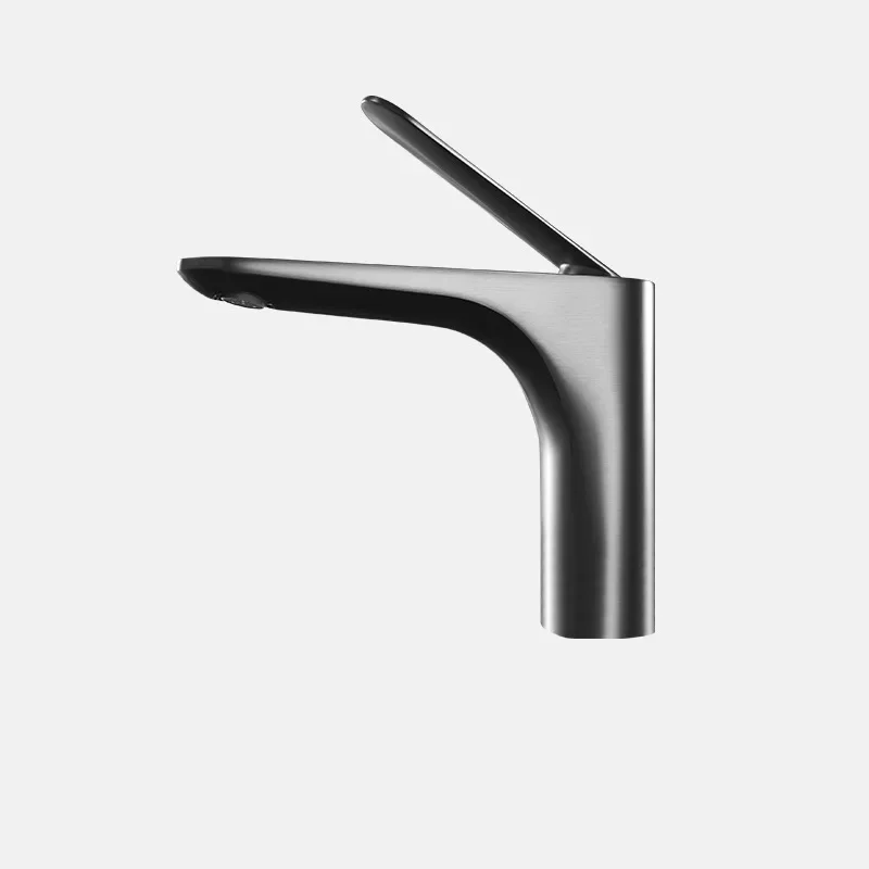 

Red Dot Award Gun Grey, Milk White Basin Bathroom Cabinet Basin, Faucet Hot and Cold Water Splash Proof