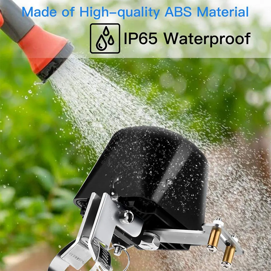 (A02R] Tuya Smart WiFi Water Valve Gas Valve Bluetooth Timer Garden Smart Faucet for Assistant EU Plug view 3
