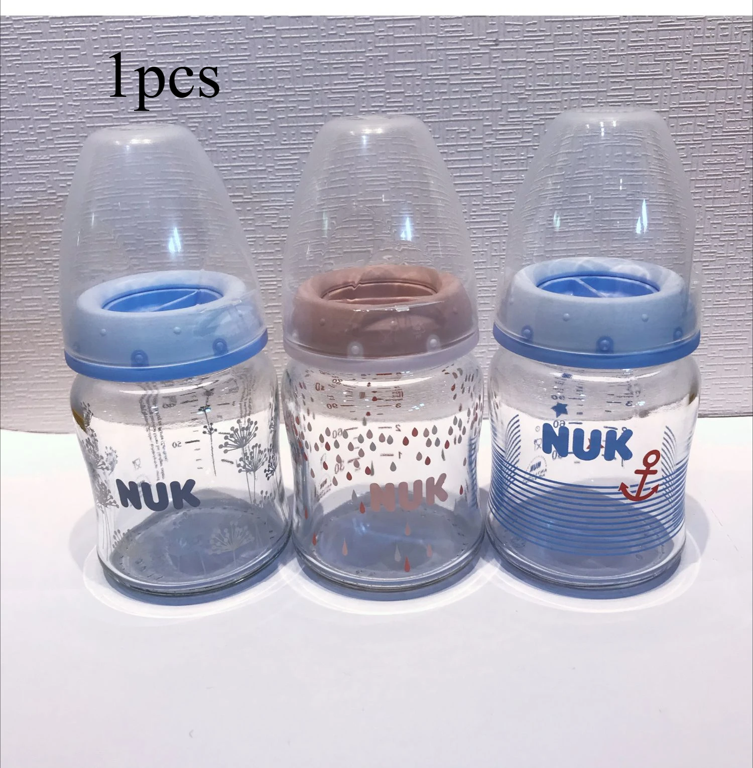 For NUK Wide Mouth Glass Bottle 120/240ML