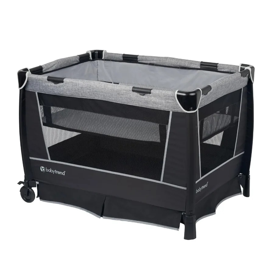 Centro della scuola ritiro con due vaschette Rock A Bye rimovibili, organizer per fasciatoio e centro musicale con cantiera notturna